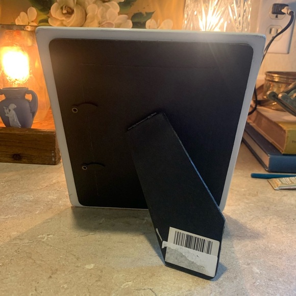 International Silver Company Ceramic Heart Photo Frame 3 1/2"x 5" Photo - Picture 8 of 9